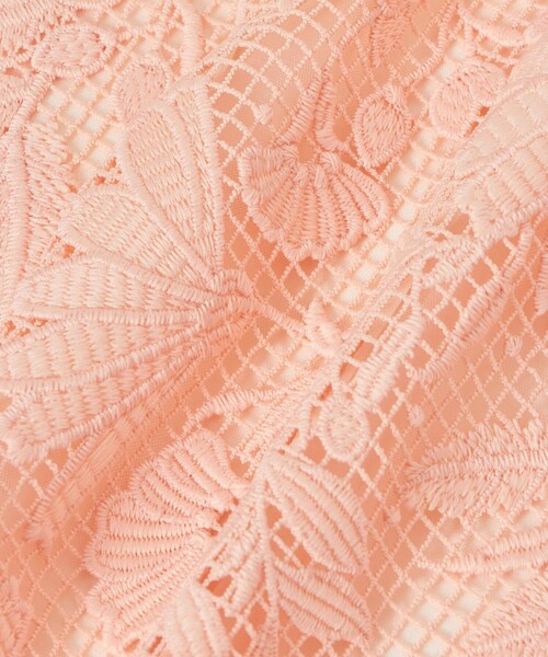 ANAYI(アナイ)の「フルールジップブルゾン(カーディガン/ボレロ・レディース・オフホワイト/ライトピンク/ネイビー・36/38)」の18枚目の写真