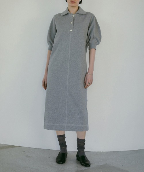 セール】SWITCHING POLO ONE PIECE（ワンピース）｜MANOF（マノフ）の