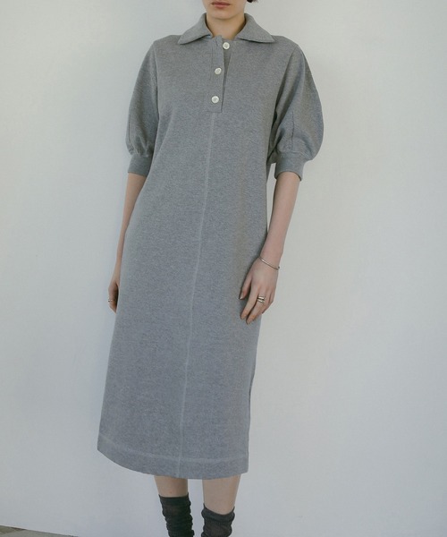 MANOF（マノフ）の「SWITCHING POLO ONE PIECE（ワンピース）」 - WEAR