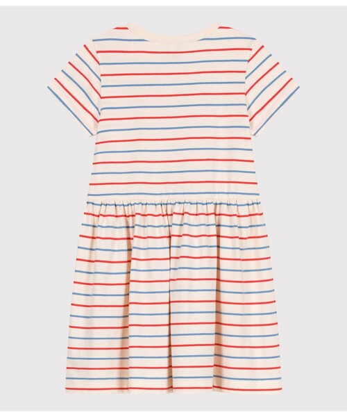 PETIT BATEAU(プチバトー)の「半袖ワンピース(ワンピース・キッズ・ホワイト系その他・6YEAR/8YEAR/12YEAR/10YEAR)」の5枚目の写真