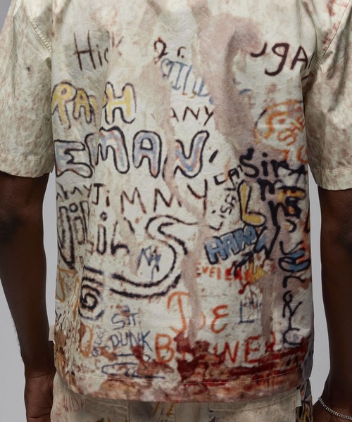 JORDAN BRAND M J AIR JDN PG CAMP SHIRT / ジョーダンブランド