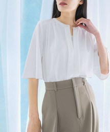 URBAN RESEARCH ROSSO WOMEN | 2WAYウォッシャブルフレアスリーブブラウス(シャツ/ブラウス)