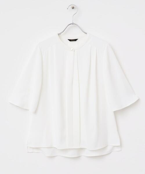 URBAN RESEARCH ROSSO WOMEN(アーバンリサーチ ロッソ)の「2WAYウォッシャブルフレアスリーブブラウス(シャツ/ブラウス・レディース・オフホワイト/ネイビー/オレンジ・FREE)」の11枚目の写真