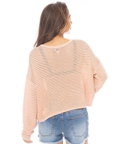 ニット セーター BILLABONG レディース 「WAVE HAZE」 MAKE IT WAVES SWTR セーター 「2025年春夏モデル」/ビ BILLABONG ニット セーター レディース 「WAVE HAZE」 MAKE IT