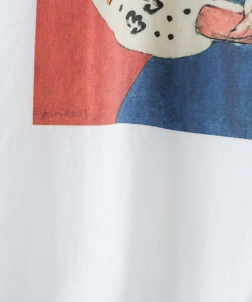 「HOTEL PALACE」オテルパラス アンリマティス アートグラフィックTシャツA HOTEL PALACE｣オテルパラス アンリマティス アートグラフィックT