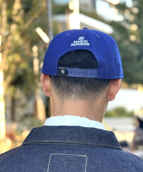 MAGIC NUMBER(マジック ナンバー)の「【MAGIC NUMBER】SEE YOU IN THE WATER XV LOGO NEWERA 9FIFTY CAPCAP(キャップ・メンズ・ブルー・FREE)」の4枚目の写真
