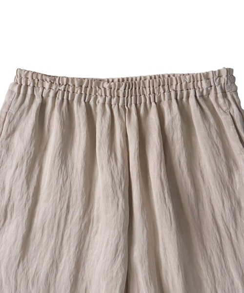 DRESSLAVE（ドレスレイブ）の「fibril lyocell washer easy pants(フィブリルリヨセルウォッシャーイージーパンツ)（その他パンツ・レディース・ブラック/ベージュ・38/36）」の9枚目の写真