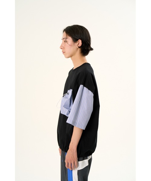 DISCOVERED（ディスカバード）の「OUT POCKET TEE（Tシャツ/カットソー・メンズ・ホワイト/ブラック・SMALL/LARGE）」の4枚目の写真