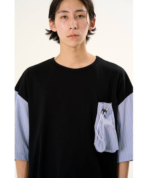 DISCOVERED（ディスカバード）の「OUT POCKET TEE（Tシャツ/カットソー・メンズ・ホワイト/ブラック・SMALL/LARGE）」の16枚目の写真