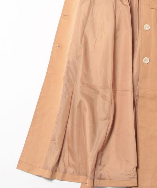 バイカラードッキングデザイントレンチコート（トレンチコート