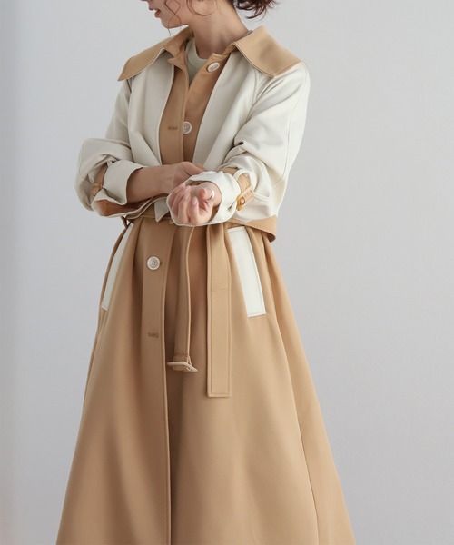 【新品】roughlow /ラフロー イノベイティブトレンチコート ADAM ET ROPÉ HOMME(アダム エ ロペ オム) / 《撥水》ライトウェイト