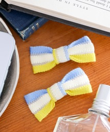 リボン2SETヘアクリップ