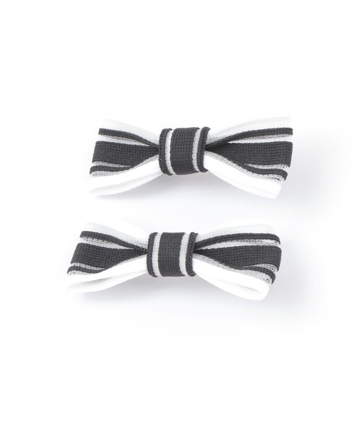 niko and...（ニコアンド）の「リボン2SETヘアクリップ（バレッタ/ヘアクリップ・レディース・オレンジ/ブラック/ブルー・0）」の8枚目の写真