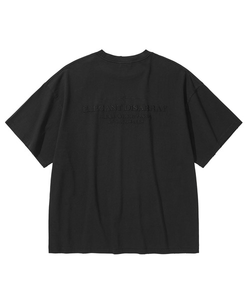 LIBERE(リベーレ)の「LIBERE リベーレ / ELEGANT DISARRY T-SHIRT 立体刺繍ビッグシルエットTシャツ / 251212-251213(Tシャツ/カットソー・メンズ・ブラック/ホワイト・LARGE/MEDIUM/SMALL)」の17枚目の写真
