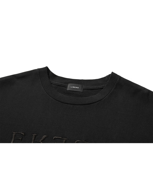 LIBERE(リベーレ)の「LIBERE リベーレ / ELEGANT DISARRY T-SHIRT 立体刺繍ビッグシルエットTシャツ / 251212-251213(Tシャツ/カットソー・メンズ・ブラック/ホワイト・LARGE/MEDIUM/SMALL)」の9枚目の写真