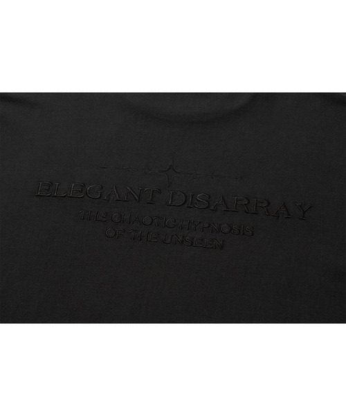 LIBERE(リベーレ)の「LIBERE リベーレ / ELEGANT DISARRY T-SHIRT 立体刺繍ビッグシルエットTシャツ / 251212-251213(Tシャツ/カットソー・メンズ・ブラック/ホワイト・LARGE/MEDIUM/SMALL)」の5枚目の写真