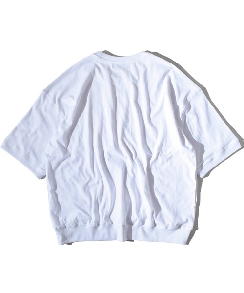 ALDIES(アールディーズ)の「Chorus Big T / コーラスビッグT(Tシャツ/カットソー・メンズ・グレー/ホワイト/ブルー・FREE)」の4枚目の写真