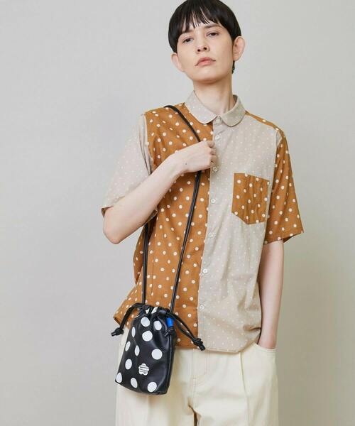 FRAPBOIS（フラボア）の「ドット巾着 サコッシュバッグ（ショルダーバッグ・レディース・シルバー/ブラック・FREE）」の14枚目の写真