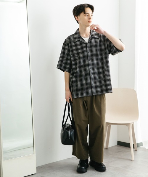 SENSE OF PLACE by URBAN RESEARCH(センスオブプレイスバイアーバンリサーチ)の「バレルレッグチノパンツ(その他パンツ・メンズ・ミント/ブラウン/チャコールグレー・MEDIUM/LARGE)」の20枚目の写真