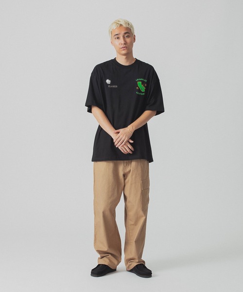 XLARGE(エクストララージ)の「TIGER S/S TEE(Tシャツ/カットソー・メンズ・ホワイト/ブラック/グリーン・XL/S/M/L)」の8枚目の写真