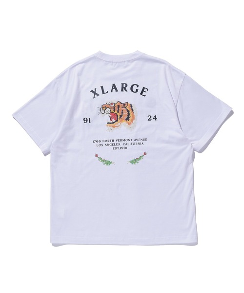 XLARGE(エクストララージ)の「TIGER S/S TEE(Tシャツ/カットソー・メンズ・ホワイト/ブラック/グリーン・XL/S/M/L)」の15枚目の写真