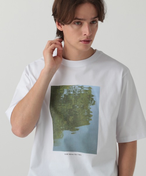 LURAKU(ルラク)の「【LURAKU】Photo T-shirts (haku engawa collaboration) / フォトTシャツ (haku engawa コラボレーション)(Tシャツ/カットソー・メンズ・ホワイト/ホワイト系その他・LARGE/MEDIUM)」の3枚目の写真