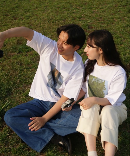 LURAKU(ルラク)の「【LURAKU】Photo T-shirts (haku engawa collaboration) / フォトTシャツ (haku engawa コラボレーション)(Tシャツ/カットソー・メンズ・ホワイト/ホワイト系その他・LARGE/MEDIUM)」の5枚目の写真