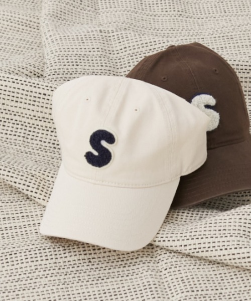 Auntie Rosa Holiday（アンティローザホリデー）の「さがら刺繍ロゴCAP（キャップ・レディース・アイボリー/ブラック/ブラウン・FREE）」の6枚目の写真