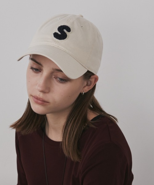 Auntie Rosa Holiday（アンティローザホリデー）の「さがら刺繍ロゴCAP（キャップ・レディース・アイボリー/ブラック/ブラウン・FREE）」の9枚目の写真