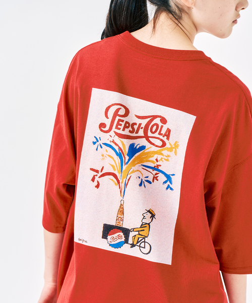 Savignac（サヴィニャック）の「SAVIGNAC サヴィニャック 別注 French Company プリントTシャツ 2（Tシャツ/カットソー・メンズ・ブラック系その他/ホワイト/ブラック/グリーン/ブルー/イエロー/レッド/パープル・X-LARGE/LARGE/MEDIUM）」の8枚目の写真