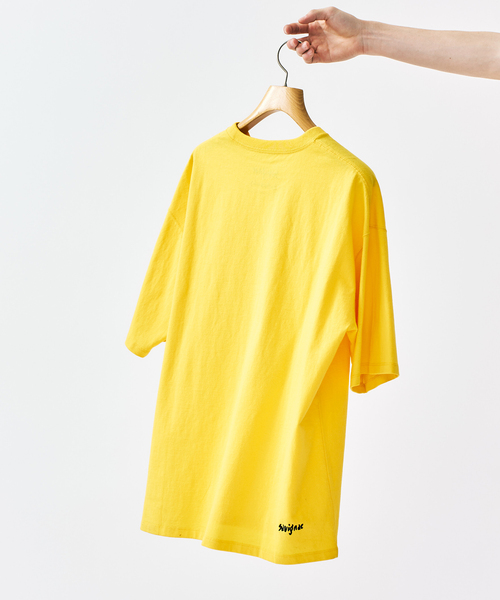 Savignac（サヴィニャック）の「SAVIGNAC サヴィニャック 別注 French Company プリントTシャツ 2（Tシャツ/カットソー・メンズ・ブラック系その他/ホワイト/ブラック/グリーン/ブルー/イエロー/レッド/パープル・X-LARGE/LARGE/MEDIUM）」の10枚目の写真