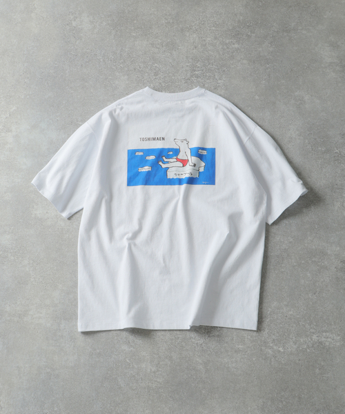 Savignac（サヴィニャック）の「SAVIGNAC サヴィニャック 別注 French Company プリントTシャツ 2（Tシャツ/カットソー・メンズ・ブラック系その他/ホワイト/ブラック/グリーン/ブルー/イエロー/レッド/パープル・X-LARGE/LARGE/MEDIUM）」の15枚目の写真