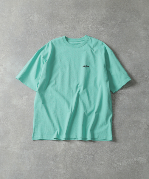 Savignac（サヴィニャック）の「SAVIGNAC サヴィニャック 別注 French Company プリントTシャツ 2（Tシャツ/カットソー・メンズ・ブラック系その他/ホワイト/ブラック/グリーン/ブルー/イエロー/レッド/パープル・X-LARGE/LARGE/MEDIUM）」の18枚目の写真