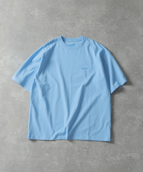 Savignac（サヴィニャック）の「SAVIGNAC サヴィニャック 別注 French Company プリントTシャツ 2（Tシャツ/カットソー・メンズ・ブラック系その他/ホワイト/ブラック/グリーン/ブルー/イエロー/レッド/パープル・X-LARGE/LARGE/MEDIUM）」の20枚目の写真