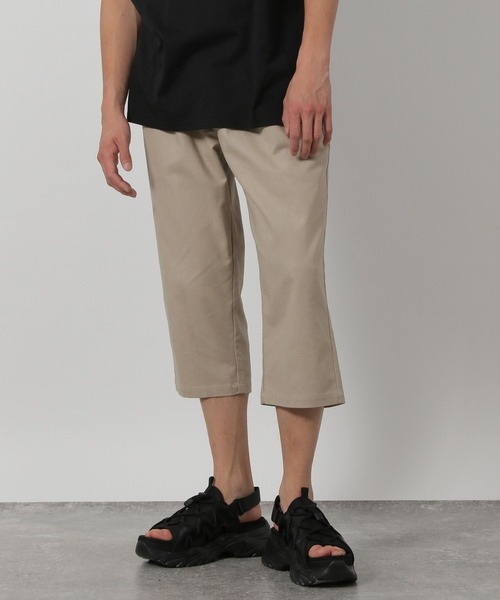 LAKOLE（ラコレ）の「リネンMIXテーパード7分丈パンツ / 450914（その他パンツ・メンズ・ブラック/カーキ/ベージュ/ネイビー・SMALL/MEDIUM/LARGE/X-LARGE）」の8枚目の写真