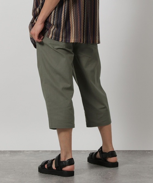 LAKOLE（ラコレ）の「リネンMIXテーパード7分丈パンツ / 450914（その他パンツ・メンズ・ブラック/カーキ/ベージュ/ネイビー・SMALL/MEDIUM/LARGE/X-LARGE）」の10枚目の写真