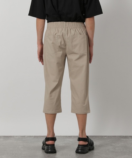 LAKOLE（ラコレ）の「リネンMIXテーパード7分丈パンツ / 450914（その他パンツ・メンズ・ブラック/カーキ/ベージュ/ネイビー・SMALL/MEDIUM/LARGE/X-LARGE）」の15枚目の写真