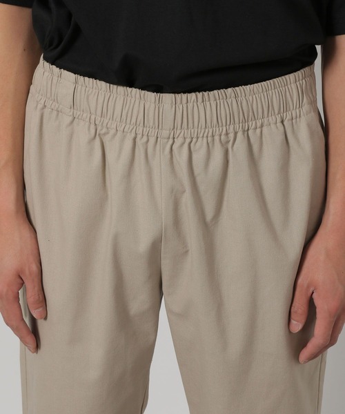 LAKOLE（ラコレ）の「リネンMIXテーパード7分丈パンツ / 450914（その他パンツ・メンズ・ブラック/カーキ/ベージュ/ネイビー・SMALL/MEDIUM/LARGE/X-LARGE）」の18枚目の写真