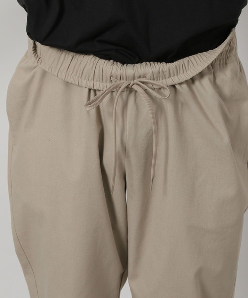 LAKOLE（ラコレ）の「リネンMIXテーパード7分丈パンツ / 450914（その他パンツ・メンズ・ブラック/カーキ/ベージュ/ネイビー・SMALL/MEDIUM/LARGE/X-LARGE）」の21枚目の写真