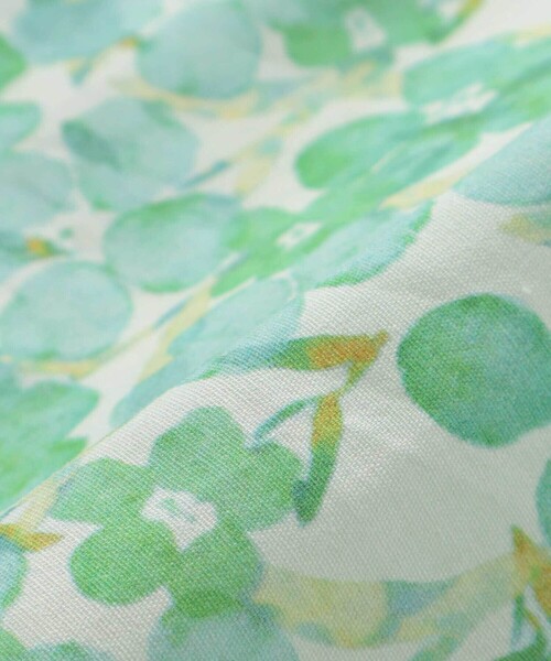 Noeil aime BeBe(ノイユエイムベベ)の「【お揃い】水彩花柄フレアTシャツ(80~130cm)(Tシャツ/カットソー・キッズ・オレンジ系その他/グリーン系その他・110cm/130cm/120cm)」の18枚目の写真