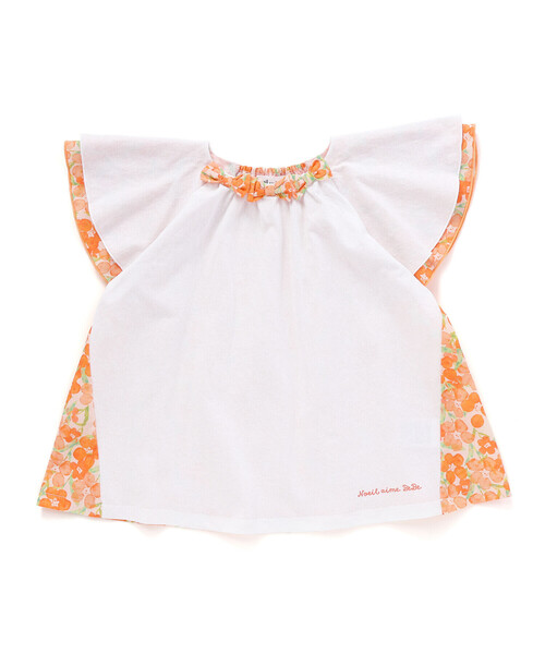 Noeil aime BeBe(ノイユエイムベベ)の「【お揃い】水彩花柄フレアTシャツ(80~130cm)(Tシャツ/カットソー・キッズ・オレンジ系その他/グリーン系その他・110cm/130cm/120cm)」の19枚目の写真