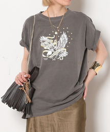 AP STUDIO | 【GOOD ROCK SPEED / グッドロックスピード】別注イーグルダメージTシャツ(Tシャツ/カットソー)