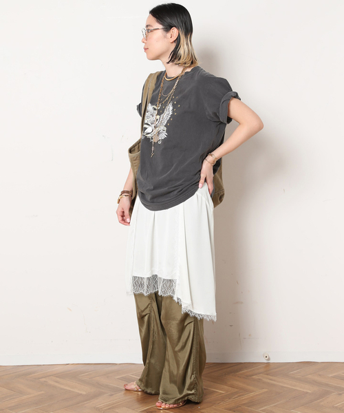 AP STUDIO(エーピーストゥディオ)の「【GOOD ROCK SPEED / グッドロックスピード】別注イーグルダメージTシャツ(Tシャツ/カットソー・レディース・ブラウン/ブラック系その他・FREE)」の19枚目の写真