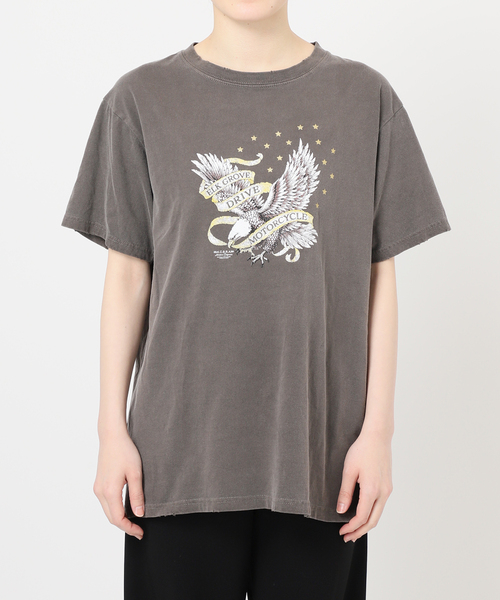 新品タグ付き！AP STUDIO グッドロックスピード 別注 KICK BACK GOOD ROCK SPEED / グッドロックスピード】別注KICK BACK T-SH