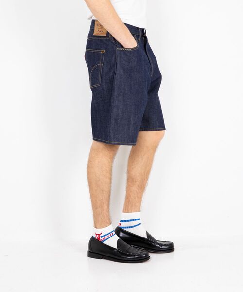 HYSTERIC GLAMOUR(ヒステリックグラマー)の「デニムショーツ(その他パンツ・メンズ・ダークインディゴブルー・SMALL/MEDIUM/LARGE)」の6枚目の写真