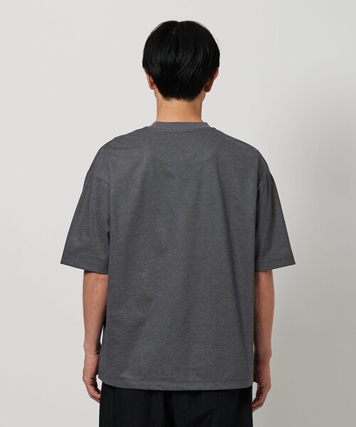 セール】グリッド ドッツ アジャスト クルーネック Tシャツ（T
