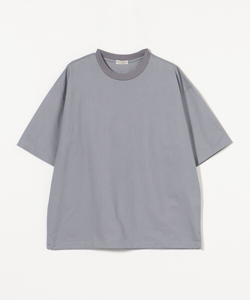 セール】グリッド ドッツ アジャスト クルーネック Tシャツ（T