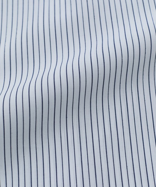 VIS（ビス）の「【防シワ】ラメミックスオフショルダー風ストライプシャツ（シャツ/ブラウス・レディース・ホワイト系その他/ブラウン系その他/ブルー系その他4/ライトグレー・FREE）」の22枚目の写真