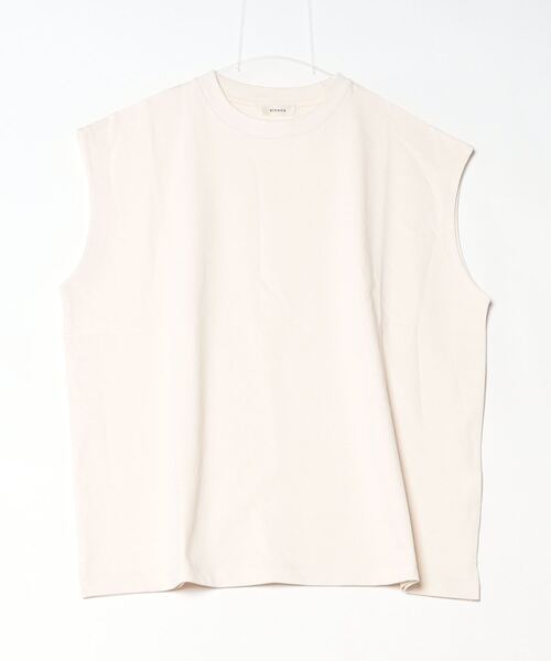 CONZ(コンズ)の「FADE NO SLEEVE VEST(Tシャツ/カットソー・メンズ・アイボリー/ホワイト・2/3/1)」の1枚目の写真