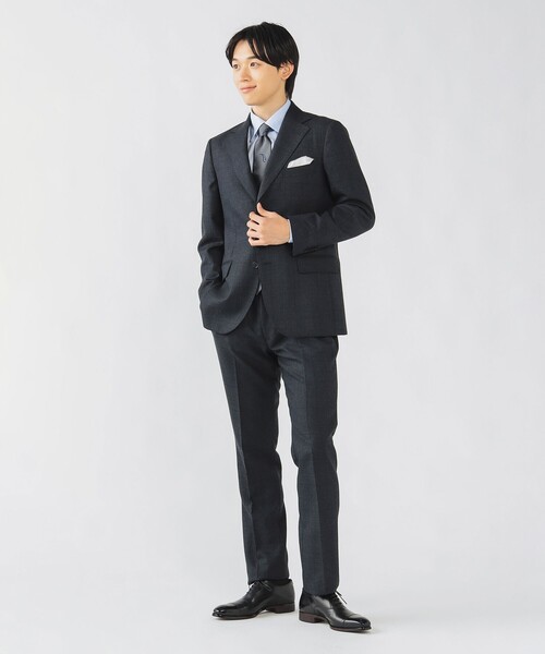 BEAMS HEART（ビームスハート）の「グレンプレイド ネイビー スーツ（セットアイテム）（スーツセット・メンズ・ネイビー・SMALL/MEDIUM/LARGE/X-LARGE）」の16枚目の写真